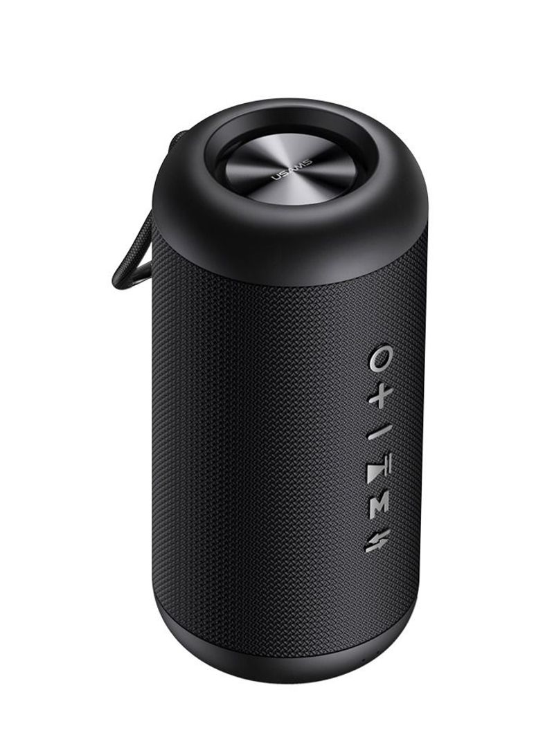 YX008 Bluetooth Wireless Speakers Long Endurance IPX6 Waterproof TF Card AUX Portable Outdoor Speaker with Mic Black