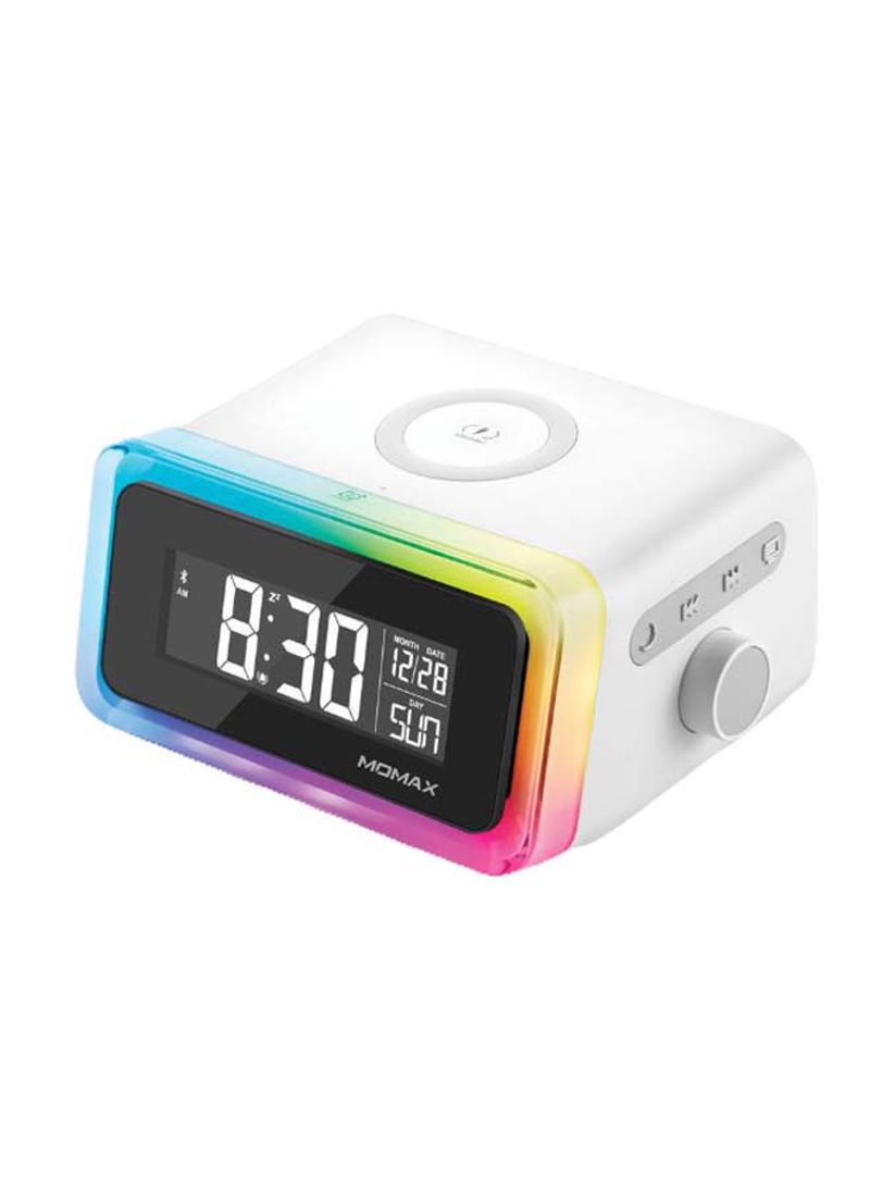 Digital Clock Fast Wireless Charger Multicolour