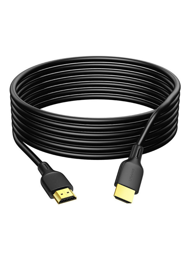 HD Video HDMI 4K 3D Stereoscopic Imaging Audio Cable 3M Black