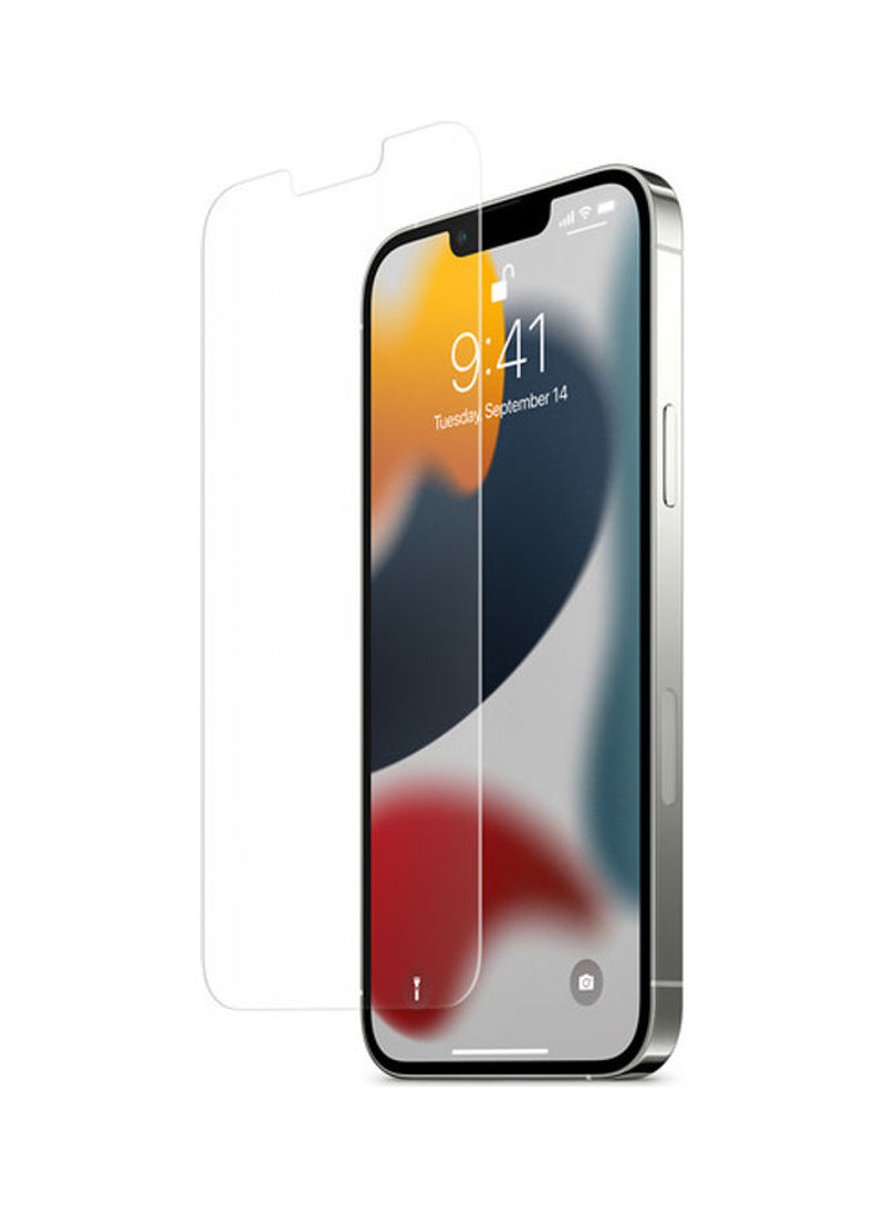 Full Coverage Tempered Glass Screen Protector For Apple iPhone 13 Clear